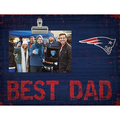 New England Patriots 8'' x 10.5'' Best Dad Clip Frame