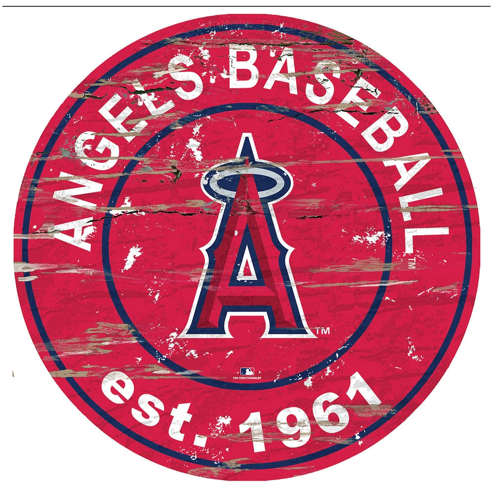 Los Angeles Angels 24'' Established Year Round Sign