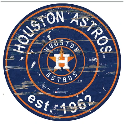 Houston Astros 24'' Established Year Round Sign