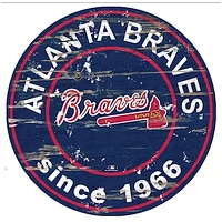 Atlanta Braves 24'' Established Year Round Sign