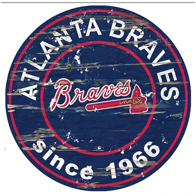 Atlanta Braves 24'' Established Year Round Sign