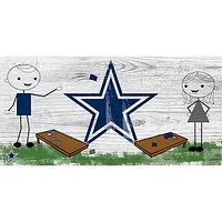 Dallas Cowboys 6'' x 12'' Fansticks Cornhole Sign
