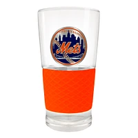 New York Mets 22oz. Pilsner Glass with Silicone Grip