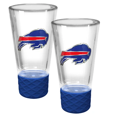 Buffalo Bills 2-Pack 4oz. Cheer Shot Set with Silicone Grip