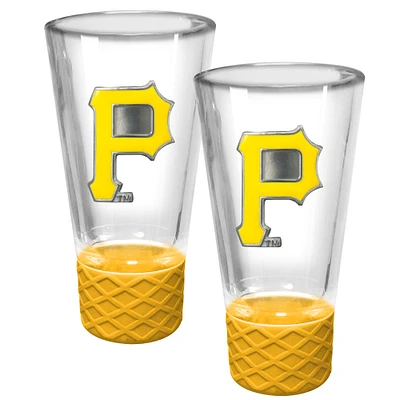 Pittsburgh Pirates 2-Pack 4oz. Cheer Shot Set with Silicone Grip