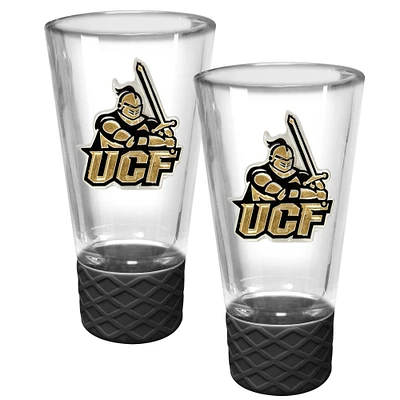 UCF Knights 2-Pack 4oz. Cheer Shot Set with Silicone Grip