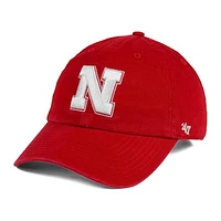 Men's '47 Nebraska Huskers Clean Up Adjustable Hat