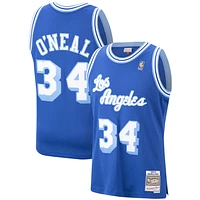 Men's Mitchell & Ness Shaquille O'Neal Royal Los Angeles Lakers Hardwood Classics Swingman Jersey