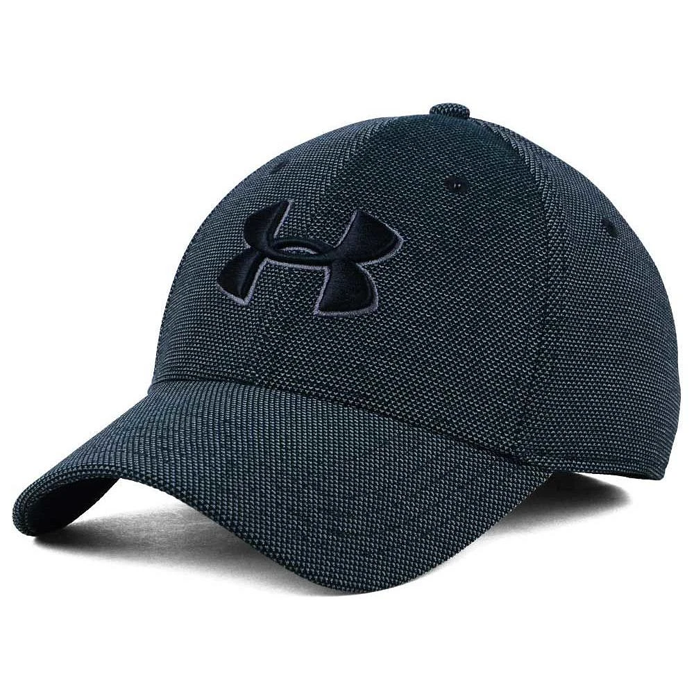 Men's Under Armour Black Blitzing 3.0 Icon Flex Hat