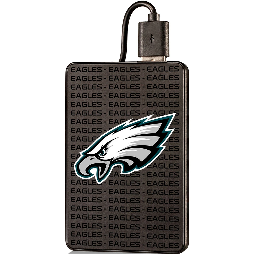 Philadelphia Eagles Text Backed 2000 mAh Credit Card Powerbank