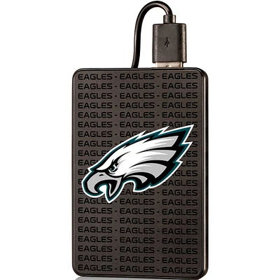 Philadelphia Eagles Text Backed 2000 mAh Credit Card Powerbank