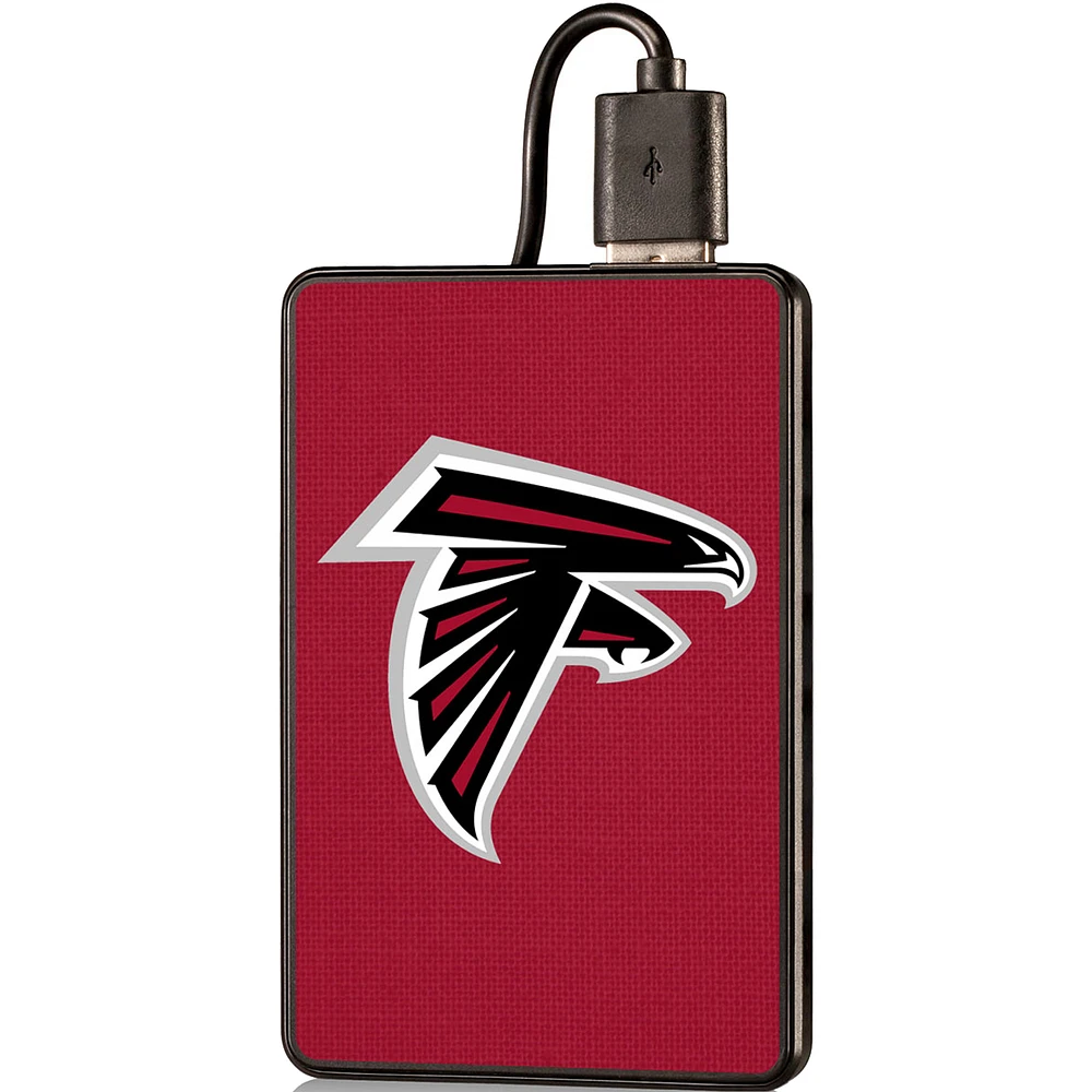 Atlanta Falcons Solid 2000 mAh Credit Card Powerbank