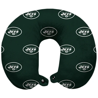 New York Jets Polyester-Fill Travel Pillow