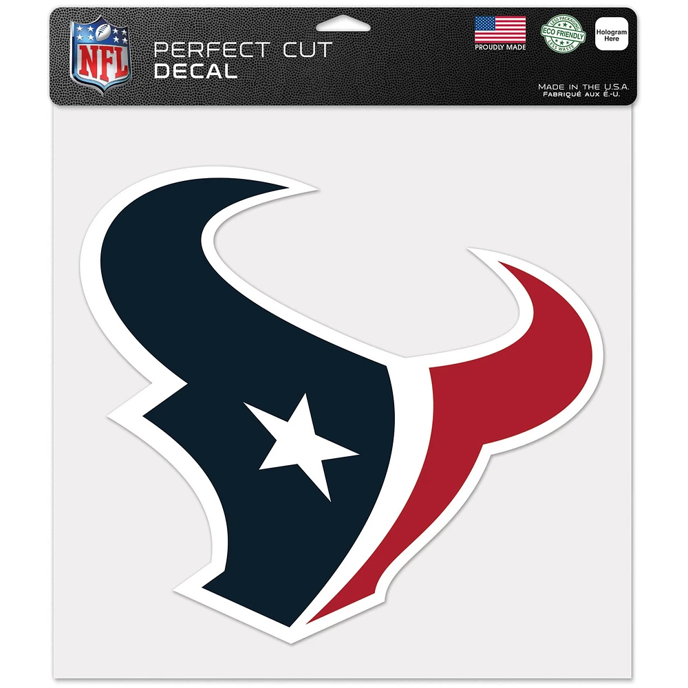 WinCraft Houston Texans 12" x 12" Perfect Cut Decal