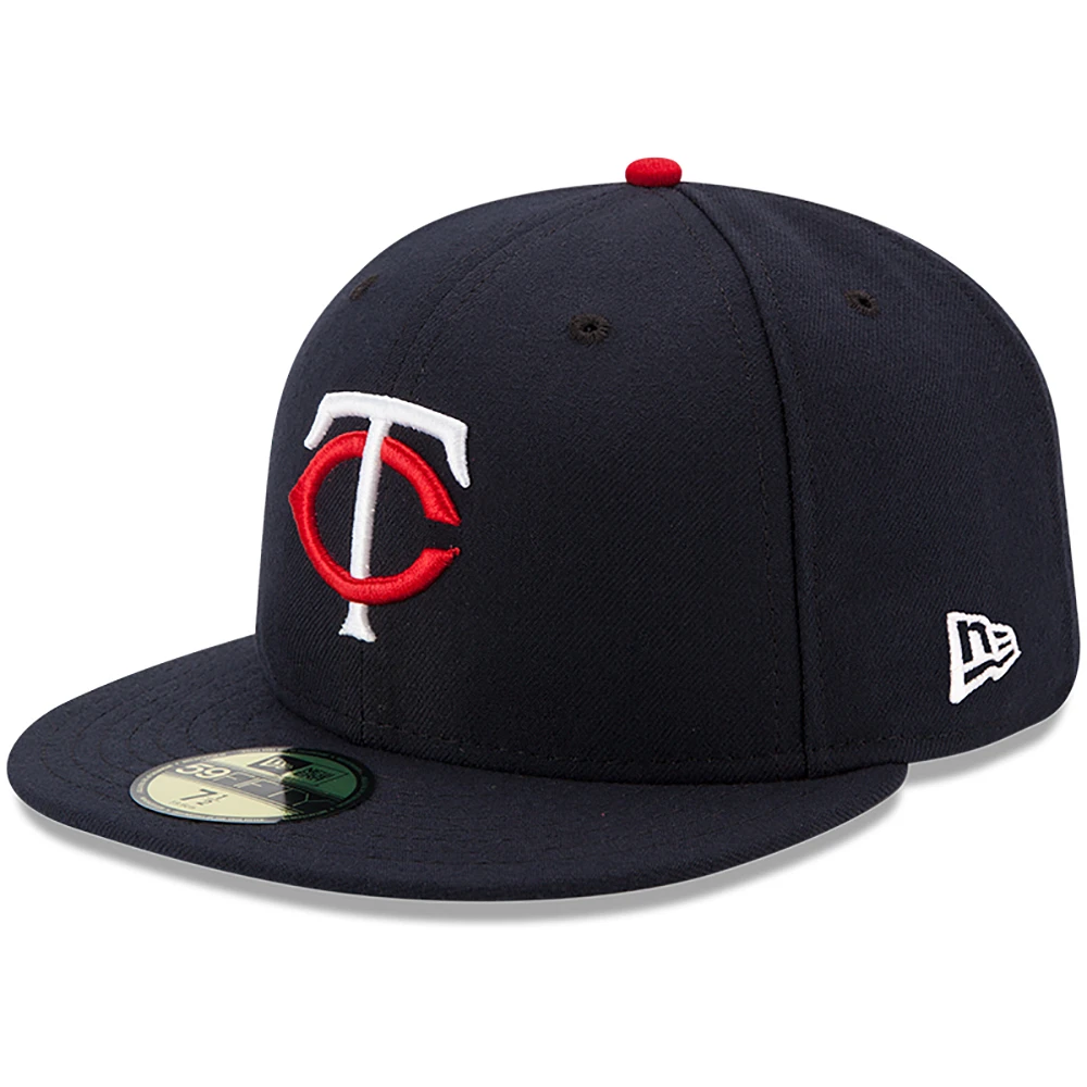 Minnesota Twins New Era Youth Home Authentic Collection On-Field 59FIFTY - Fitted Hat Navy