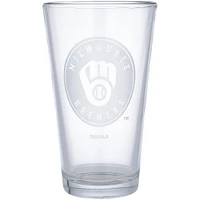 Milwaukee Brewers Etched 16oz. Pint Glass