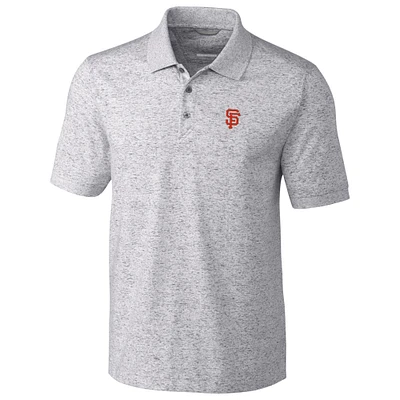 San Francisco Giants Cutter & Buck Advantage Polo Space Dye - Gray