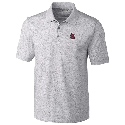 St. Louis Cardinals Cutter & Buck Advantage Polo Space Dye - Gray