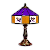 LSU Tigers 21'' Glass Table Lamp