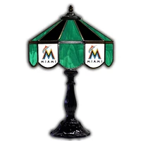 Miami Marlins 21'' Glass Table Lamp