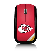 Kansas City Chiefs Diagonal Stripe Wireless Mouse
