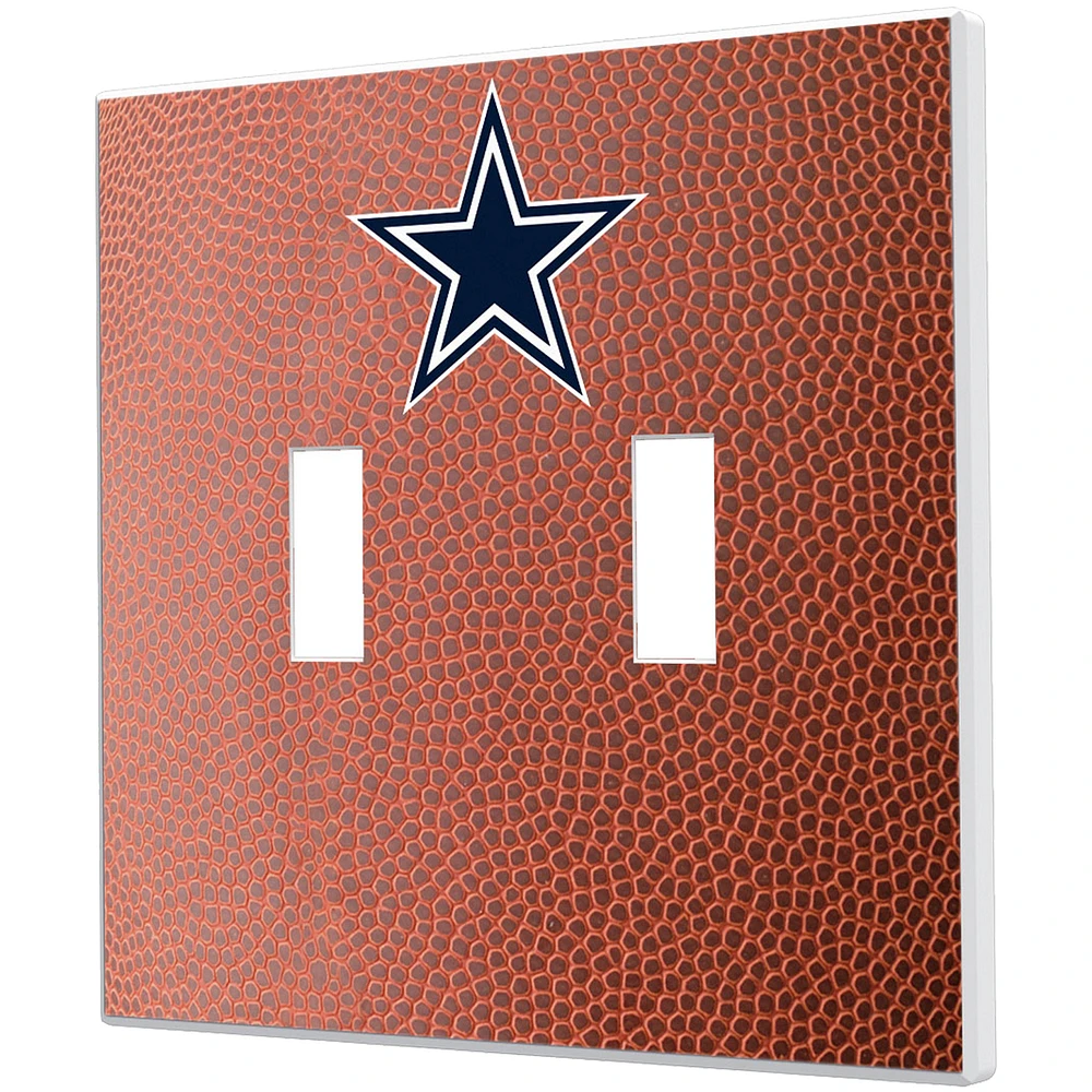 Dallas Cowboys Football Design Double Toggle Light Switch Plate