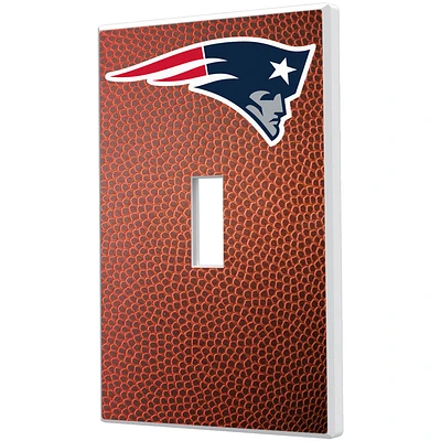 New England Patriots Football Design Single Toggle Light Switch Plate
