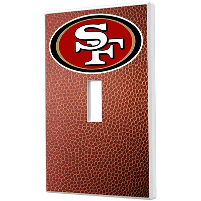 San Francisco 49ers Football Design Single Toggle Light Switch Plate