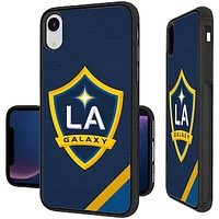 LA Galaxy Diagonal Stripe Bump iPhone XR Case