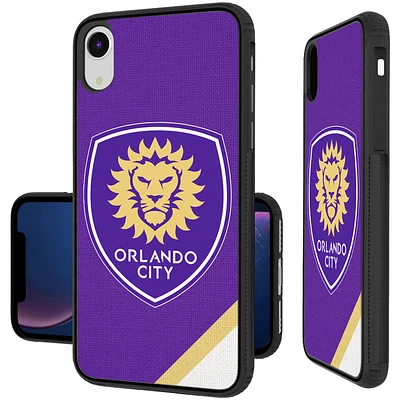 Orlando City SC Diagonal Stripe Bump iPhone XR Case