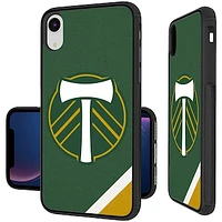 Portland Timbers Diagonal Stripe Bump iPhone XR Case