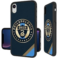 Philadelphia Union Diagonal Stripe Bump iPhone XR Case