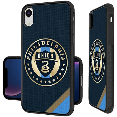 Philadelphia Union Diagonal Stripe Bump iPhone XR Case