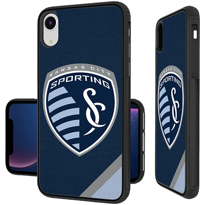 Sporting Kansas City Diagonal Stripe Bump iPhone XR Case