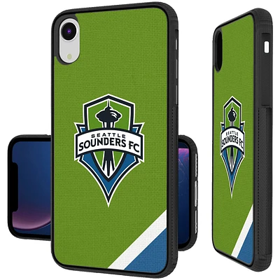 Seattle Sounders FC Diagonal Stripe Bump iPhone XR Case