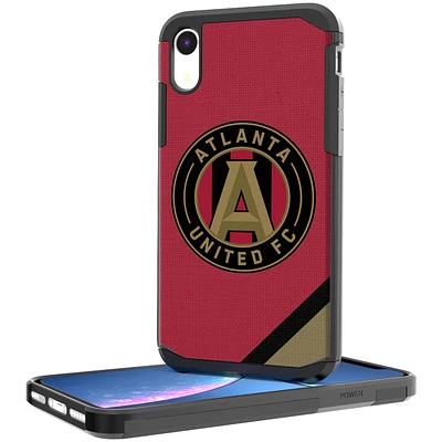 Atlanta United FC Diagonal Stripe Rugged iPhone XR Case