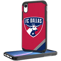 FC Dallas Diagonal Stripe Rugged iPhone XR Case