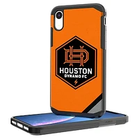 Houston Dynamo Diagonal Stripe Rugged iPhone XR Case
