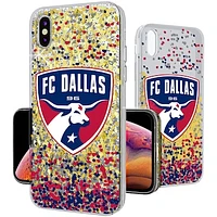 FC Dallas Confetti Glitter iPhone XS Max Case