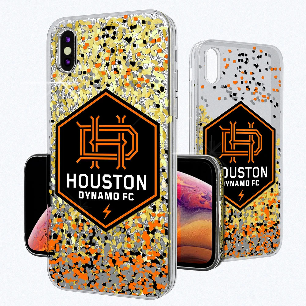 Houston Dynamo Confetti Glitter iPhone XS Max Case