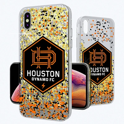 Houston Dynamo Confetti Glitter iPhone XS Max Case