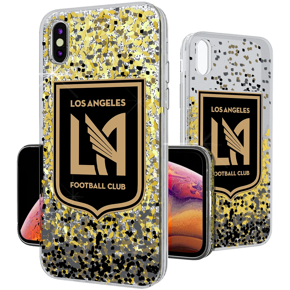 LAFC Confetti Glitter iPhone XS Max Case
