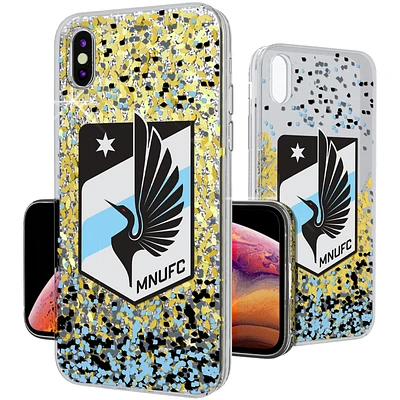 Minnesota United FC Confetti Glitter iPhone XS Max Case