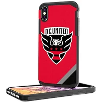 D.C. United Diagonal Stripe Rugged iPhone XS Max Case