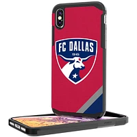FC Dallas Diagonal Stripe Rugged iPhone XS Max Case