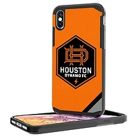 Houston Dynamo Diagonal Stripe Rugged iPhone XS Max Case