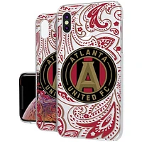 Atlanta United FC Paisley Clear iPhone XS Max Case