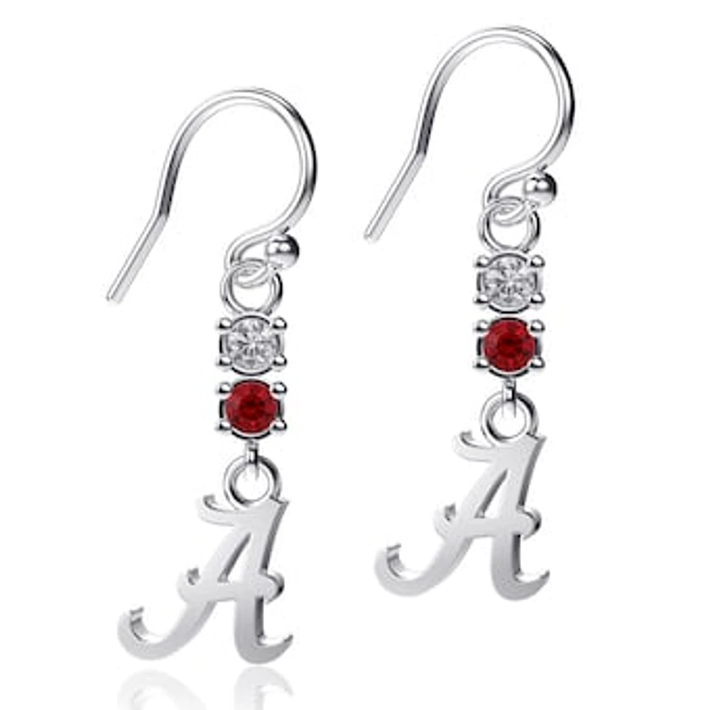 Women's Dayna Designs Alabama Crimson Tide Dangle Crystal Earrings