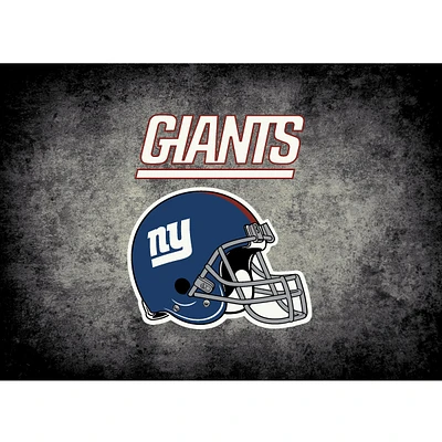 New York Giants Imperial 3'10" x 5'4" Distressed Rug