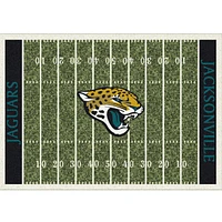 Imperial Jacksonville Jaguars 5'4'' x 7'8'' Home Field Rug